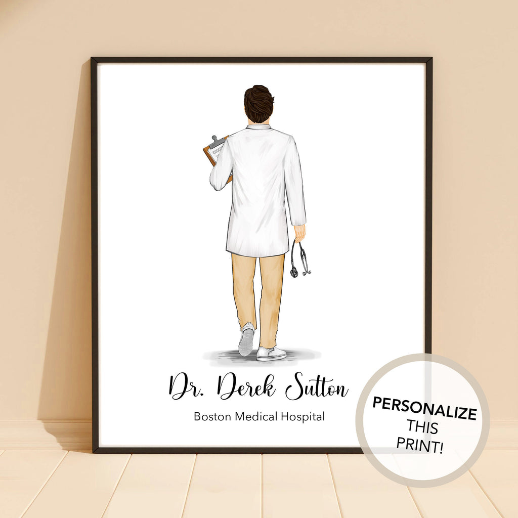Doctor PHD Degree Graduation Personalized Print | 2026 Graduate Gift
